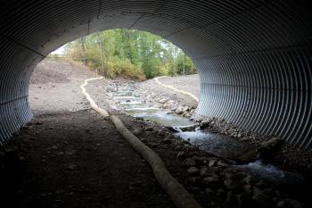 Man made passageway for animals